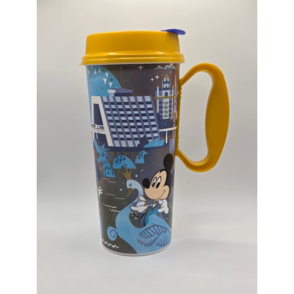 Disney Other - Disney Travel Mug Walt Disney World 50th Anniversary Mickey Mouse Stitch